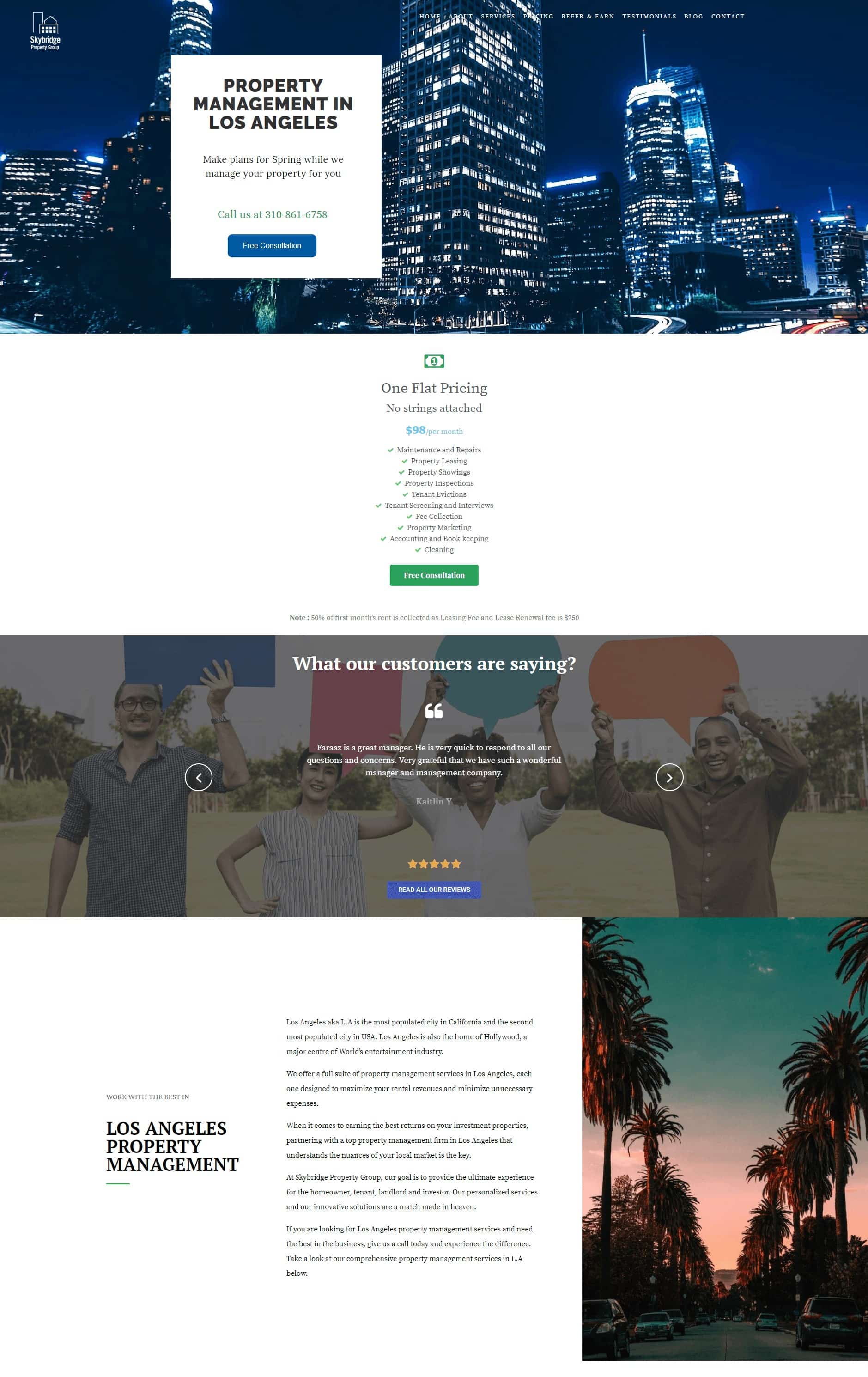 Website Design for Property Management